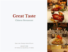 Tablet Screenshot of greattaste.com
